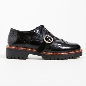 Anthropologie Talla Platform Oxfords